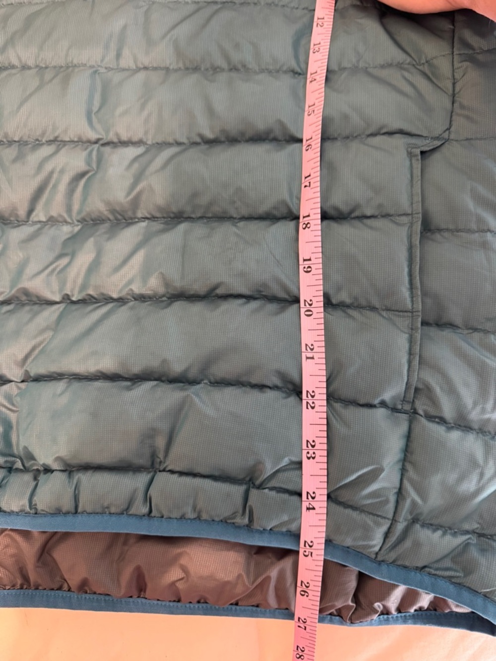 Patagonia Women’s 600 Fill Down Snap-T Pullover Puffer Jacket GUC Sz L - Picture 9 of 11